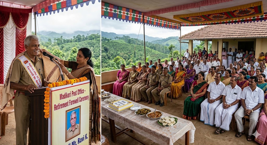 Postman Retirement Farewell